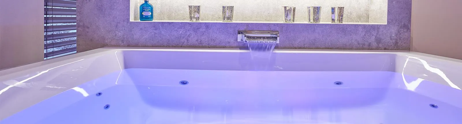 Wellness-Badezimmer Header
