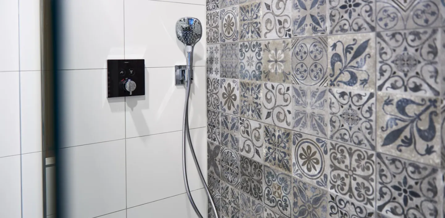 Gästebad Antique Blue