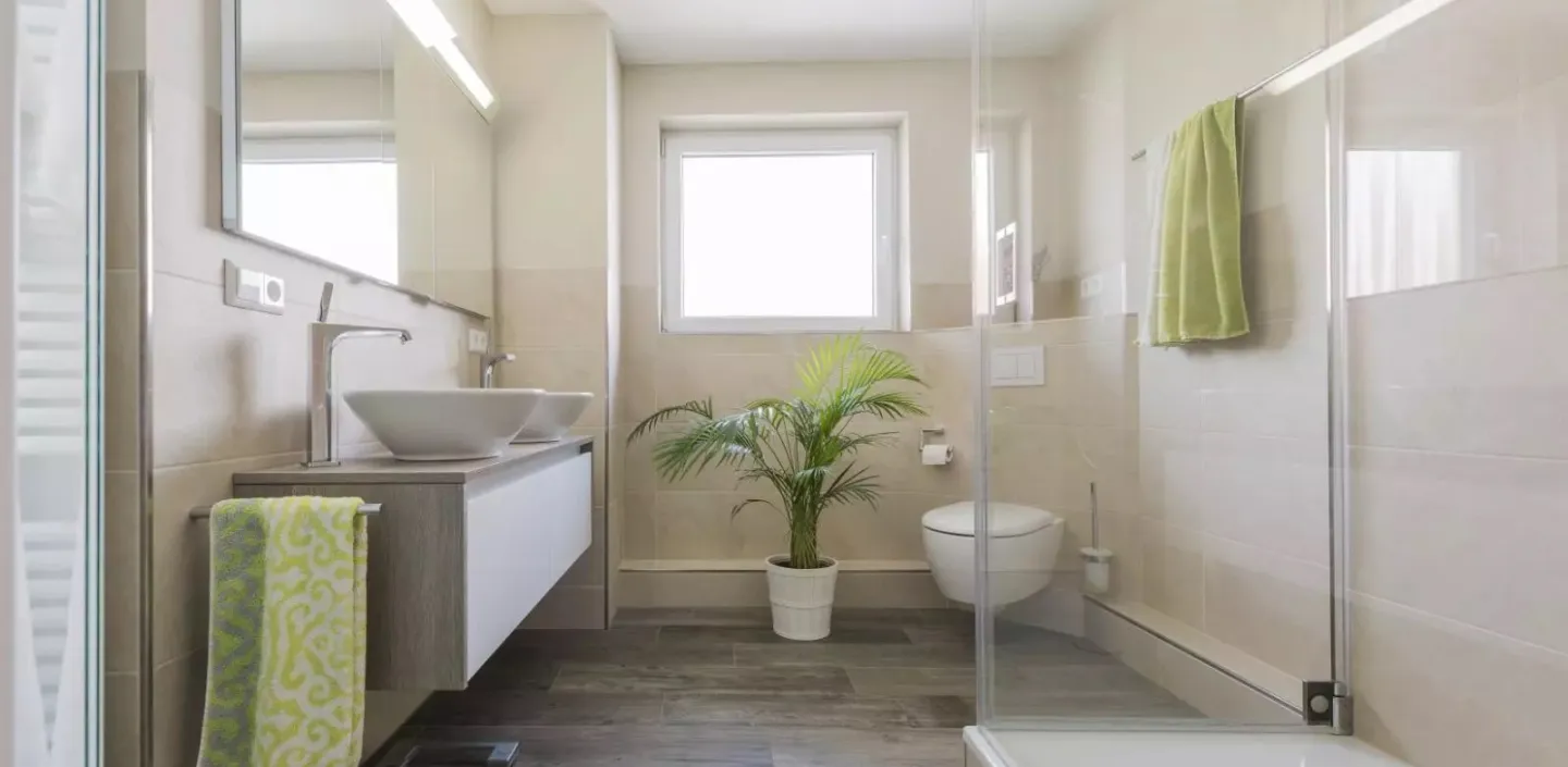 Gemütliches Familienbad