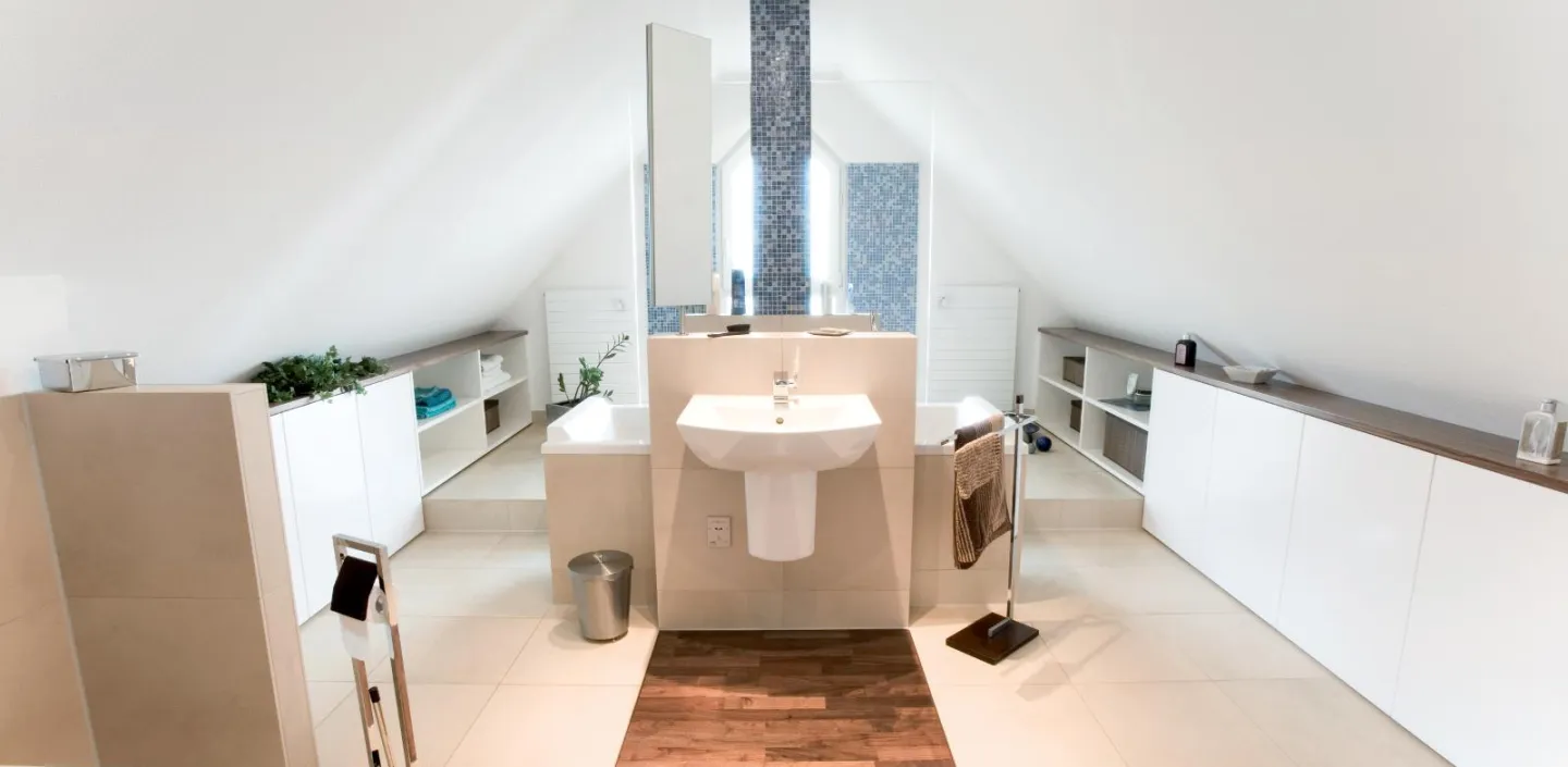 Jugendzimmer zum Badeparadies