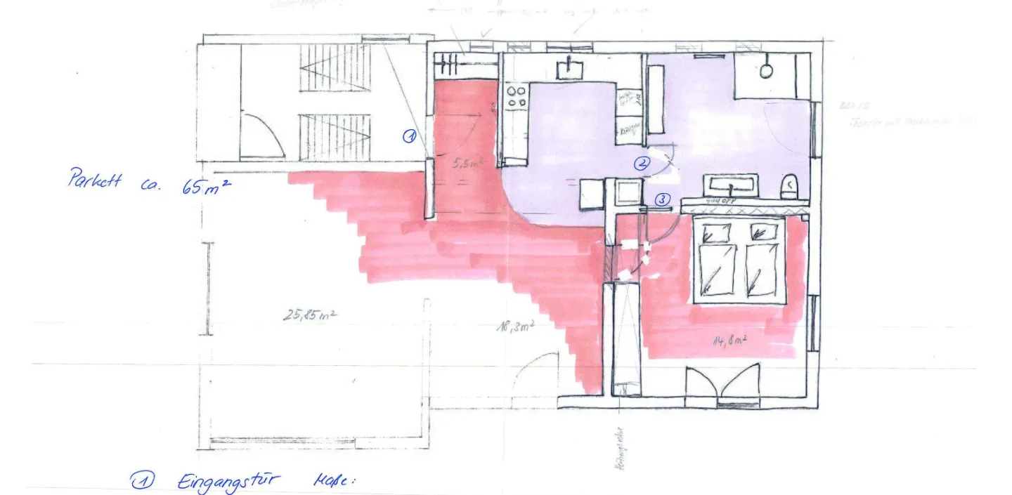 Referenz Wohnraum-Sanierung