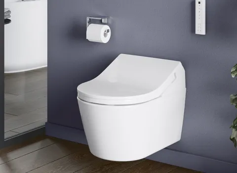 Bild eines Dusch-WC von Toto.