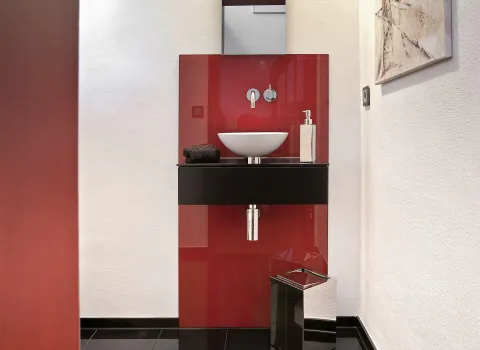 Gäste-WC im fernöstlichen Stil