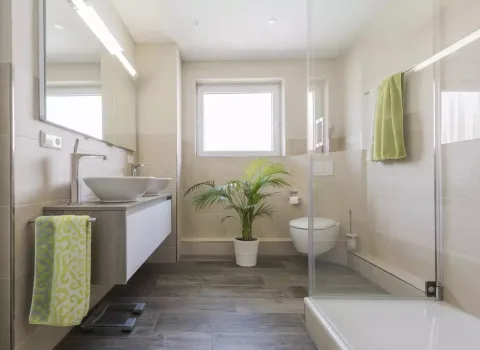 Gemütliches Familienbad