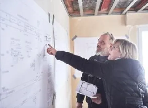 Referenz Wohnraum-Sanierung