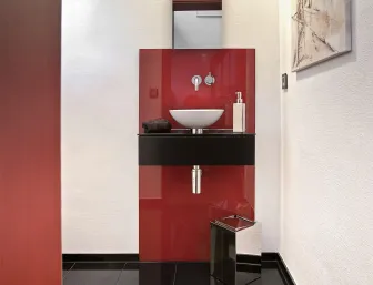 Gäste-WC im fernöstlichen Stil