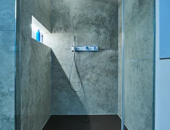 Wellnessbad Laun Dusche