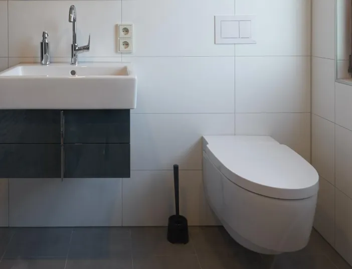 Gästebad Antique Blue